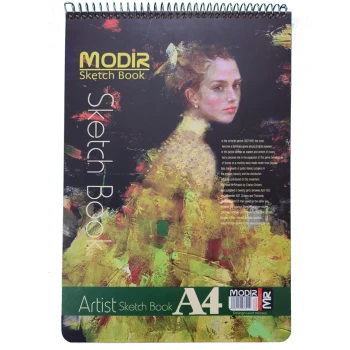 دفتر طراحی A4 مدیر سیمی طرح 006 | نولاین