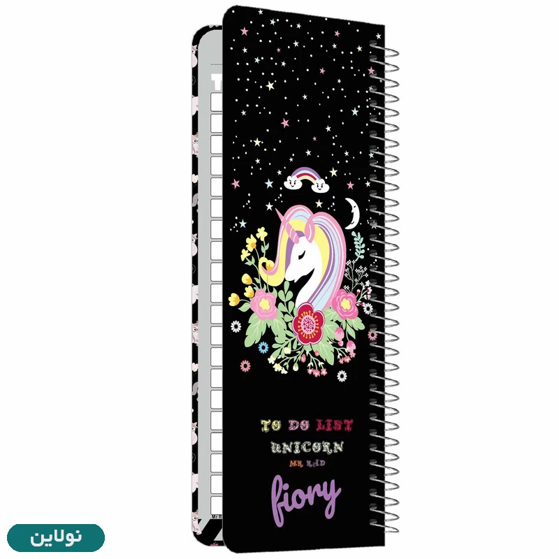 قیمت و خرید دفتر تودولیست طرح یونیکورن (تک شاخ) مستر راد کد 1694 | نولاین