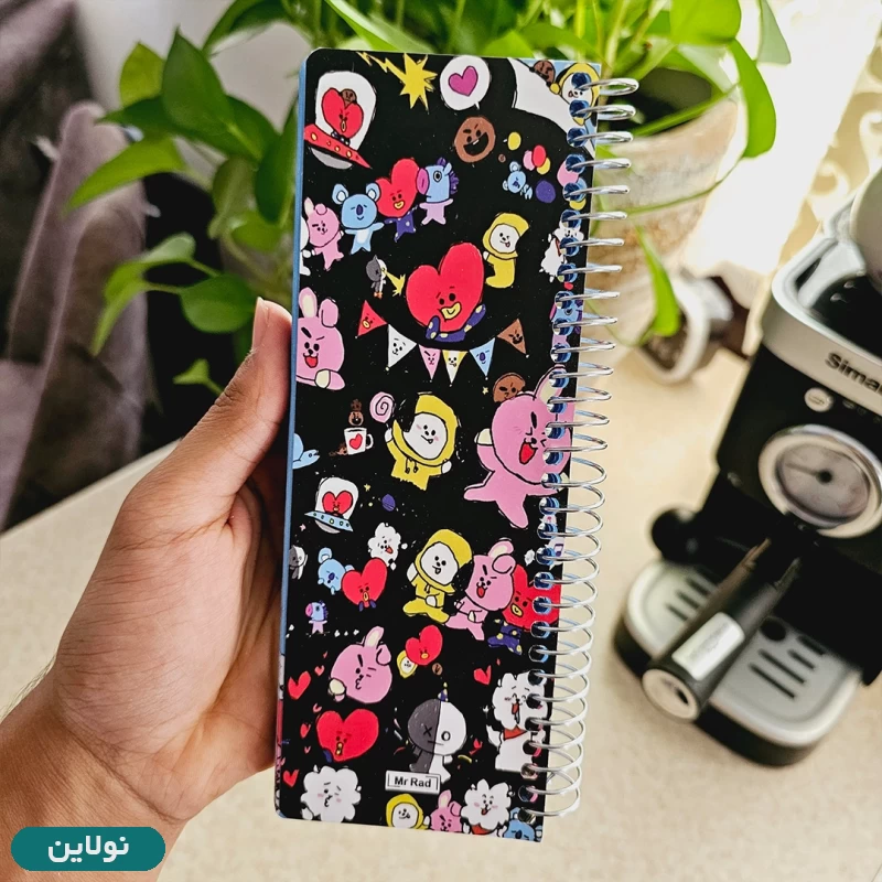 قیمت و خرید دفتر تودولیست طرح بی تی اس bt21 مستر راد کد 1504 | نولاین