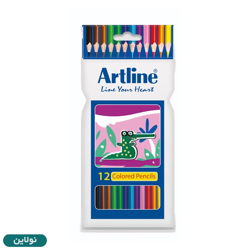 قیمت و خرید مداد رنگی 12 رنگ آرت لاین artline جعبه مقوایی کد ECP12-P/IL | نولاین قیمت و خرید مداد رنگی 12 رنگ آرت لاین artline جعبه مقوایی کد ECP12-P/IL | نولاین