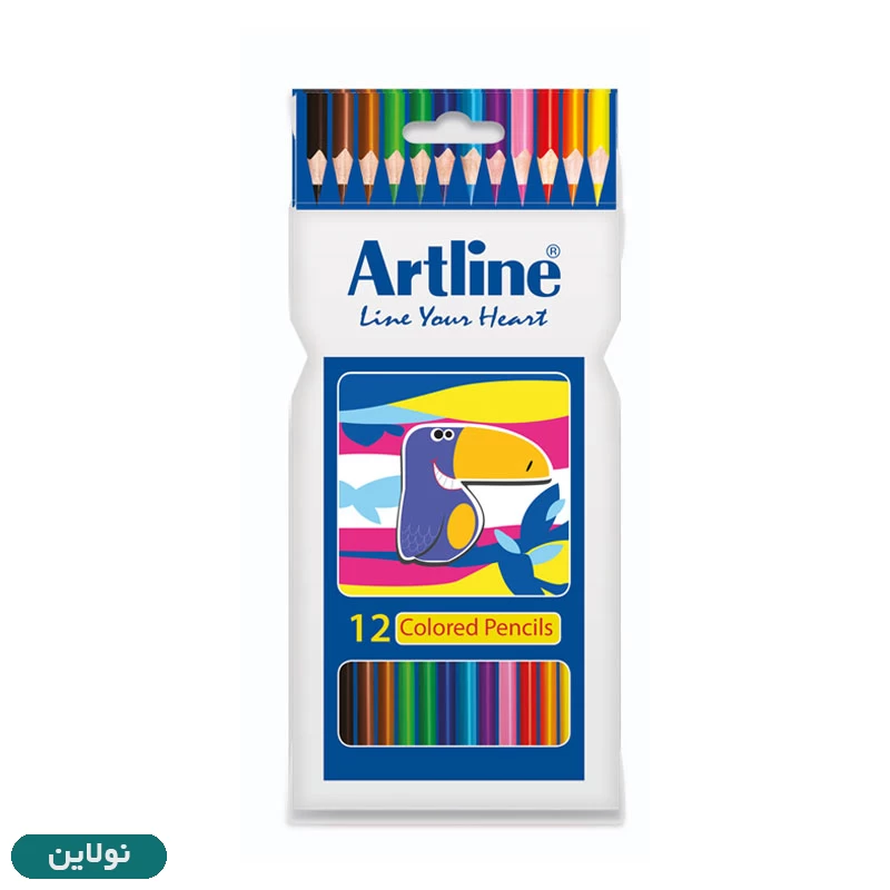 قیمت و خرید مداد رنگی 12 رنگ آرت لاین artline جعبه مقوایی کد ECP12-P/IL | نولاین قیمت و خرید مداد رنگی 12 رنگ آرت لاین artline جعبه مقوایی کد ECP12-P/IL | نولاین
