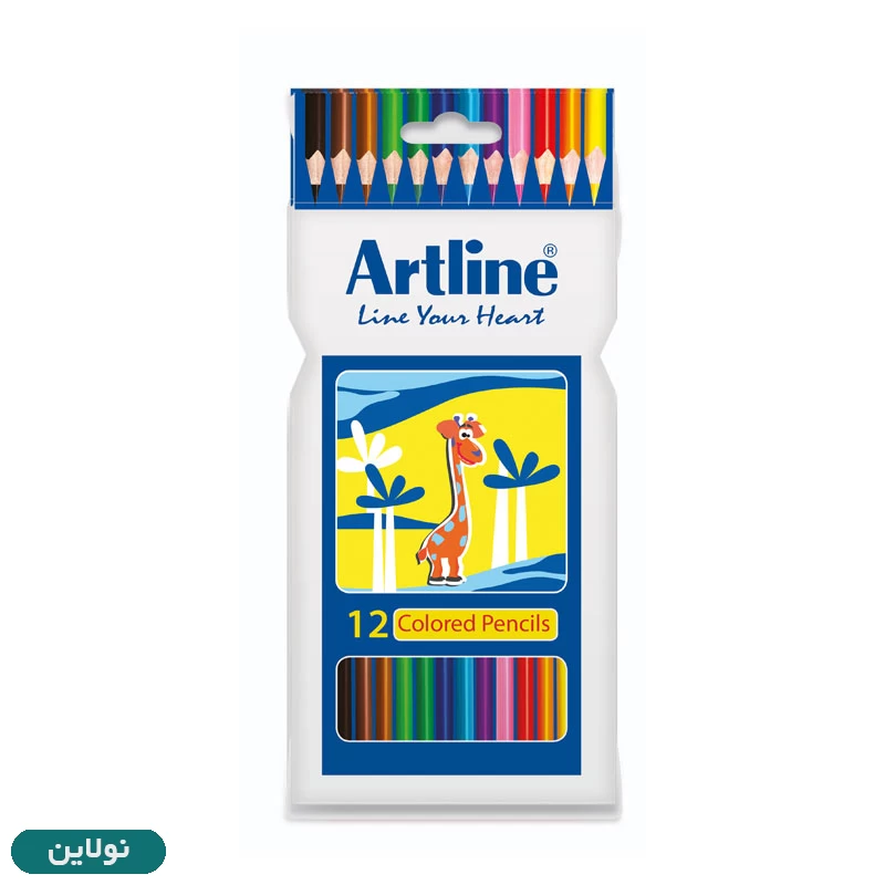 قیمت و خرید مداد رنگی 12 رنگ آرت لاین artline جعبه مقوایی کد ECP12-P/IL | نولاین قیمت و خرید مداد رنگی 12 رنگ آرت لاین artline جعبه مقوایی کد ECP12-P/IL | نولاین