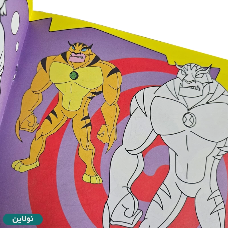 قیمت و خرید کتاب رنگ آمیزی پسرانه طرح بن تن زینو بوک | نولاین قیمت و خرید کتاب رنگ آمیزی پسرانه طرح بن تن زینو بوک | نولاین