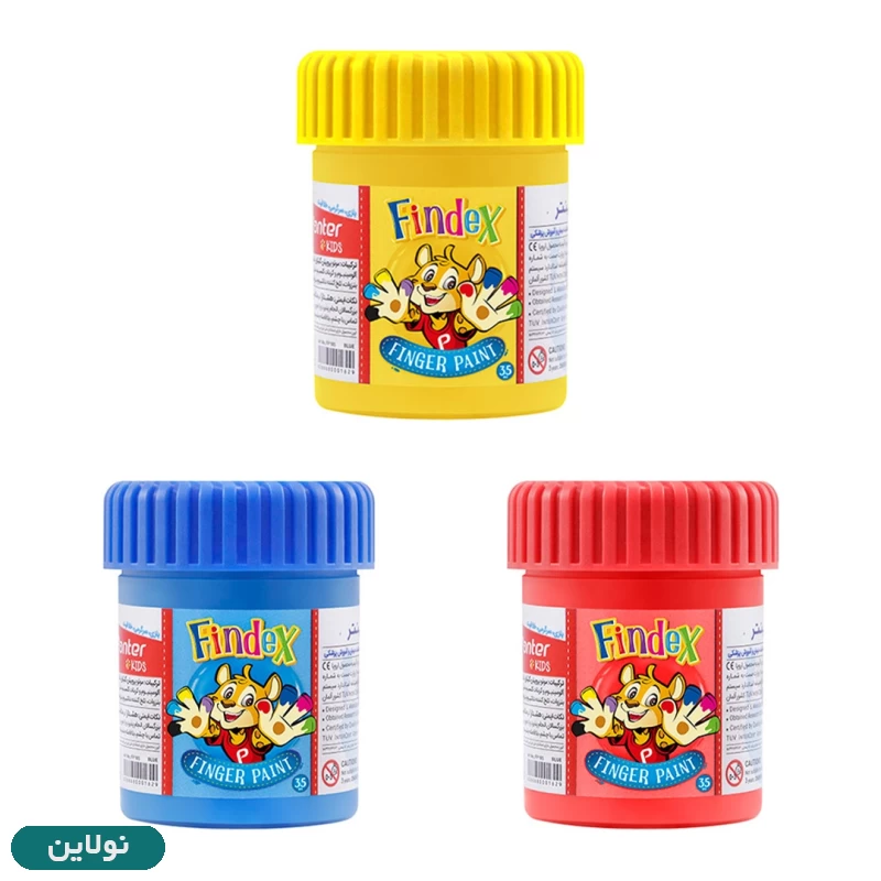 قیمت و خرید رنگ انگشتی پنتر بسته 3 عددی آویز دار | نولاین
