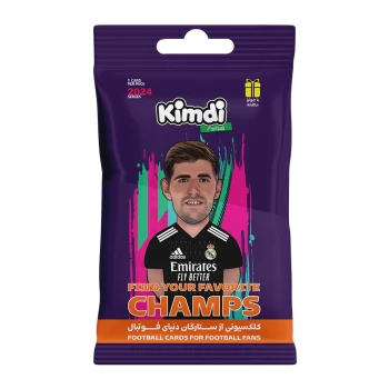 کارت بازی کیمدی فوتبالی بسته ای سری champs | نولاین