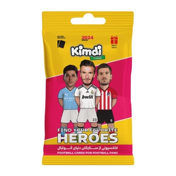 کارت بازی کیمدی فوتبالی بسته ای سری قهرمانان heros | نولاین