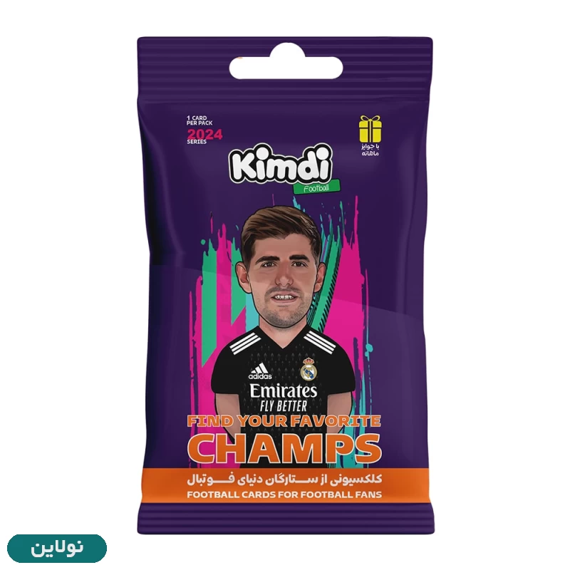 قیمت و خرید کارت بازی کیمدی فوتبالی بسته ای سری champs | نولاین