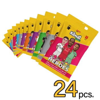 کارت بازی کیمدی فوتبالی بسته ای سری قهرمانان heros بسته 24 عددی | نولاین