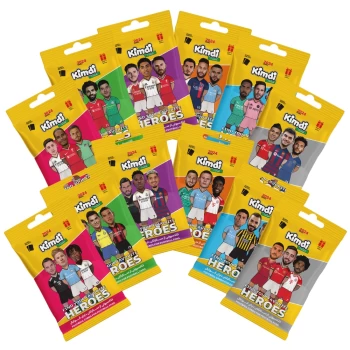 کارت بازی کیمدی فوتبالی بسته ای سری قهرمانان heros بسته 12 عددی | نولاین