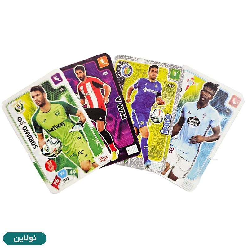 قیمت و خرید کارت بازی سنگ کاغذ قیچی مدل فوتبالی بسته 8 عددی کد 003 | نولاین