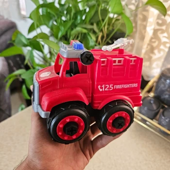 ماشین اسباب بازی مدل آتش نشانی مدل آب پاش کد 002 | نولاین