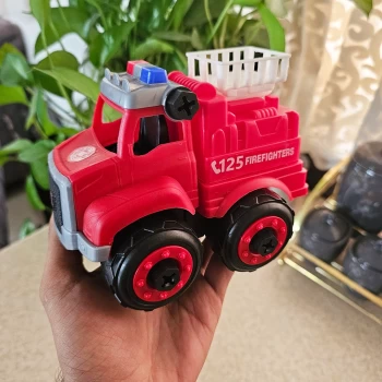 ماشین اسباب بازی مدل آتش نشانی مدل بالابر کد 001 | نولاین