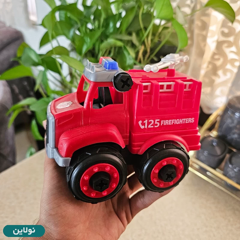 قیمت و خرید ماشین اسباب بازی مدل آتش نشانی مدل آب پاش کد 002 | نولاین