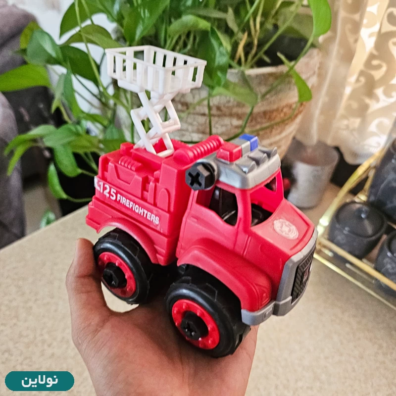 قیمت و خرید ماشین اسباب بازی مدل آتش نشانی مدل بالابر کد 001 | نولاین قیمت و خرید ماشین اسباب بازی مدل آتش نشانی مدل بالابر کد 001 | نولاین