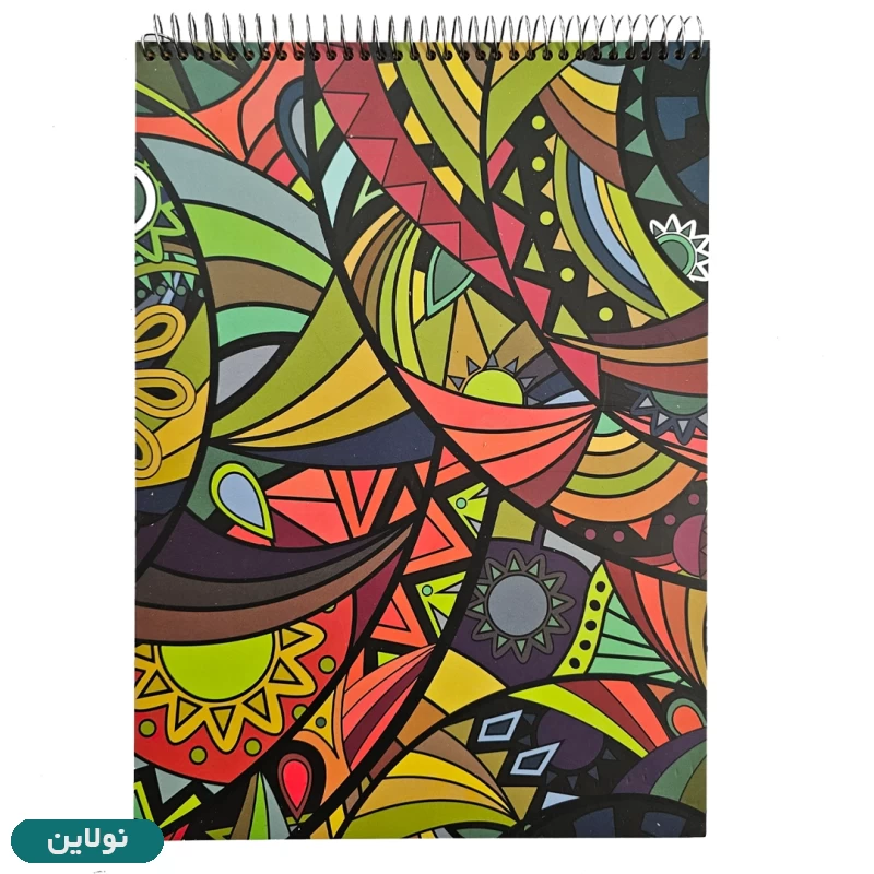 قیمت و خرید دفتر طراحی کرافت جلد سخت سیمی پودل سایز A4 طرح 010 | نولاین