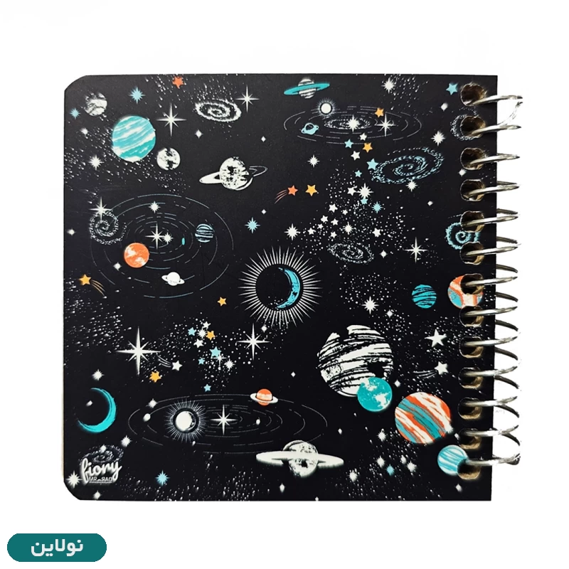 قیمت و خرید دفتر بولت ژورنال نقطه ای مینی مستر راد طرح کهکشانی کد 2343 | نولاین