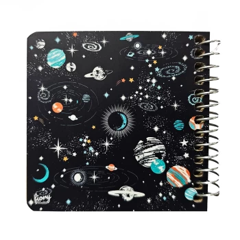 دفتر بولت ژورنال نقطه ای مینی مستر راد طرح کهکشانی کد 2343 | نولاین