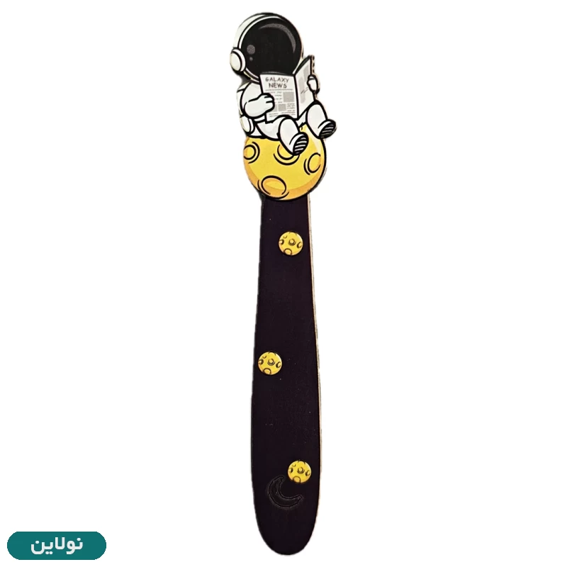 قیمت و خرید بوکمارک چوبی پیتیکو طرح فضانورد کتابخون کد 019 | نولاین