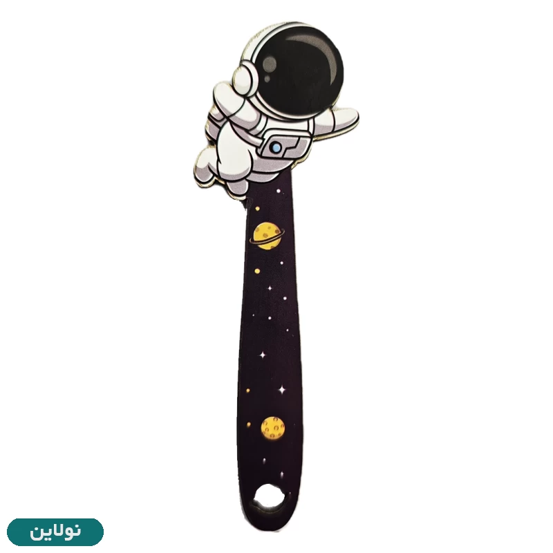 قیمت و خرید بوکمارک چوبی پیتیکو طرح فضانورد کد 007 | نولاین