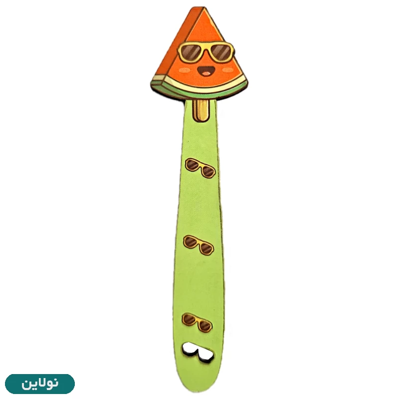 قیمت و خرید بوکمارک چوبی پیتیکو طرح قاچ هندوانه کد 031 | نولاین