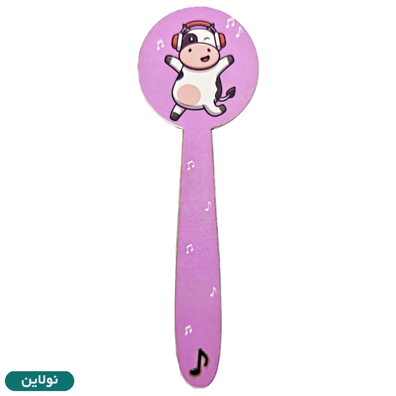 قیمت و خرید بوکمارک چوبی پیتیکو طرح گاو رقاص کد 025 | نولاین