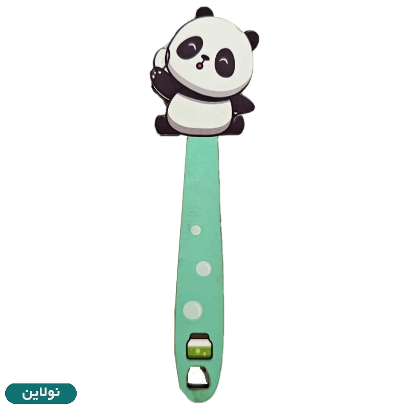 قیمت و خرید بوکمارک چوبی پیتیکو طرح پاندا و آیینه کد 029 | نولاین