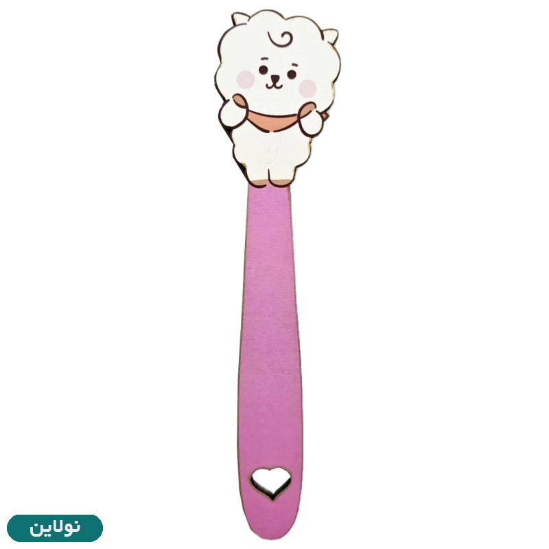 قیمت و خرید بوکمارک چوبی پیتیکو طرح ببئی کد 044 | نولاین