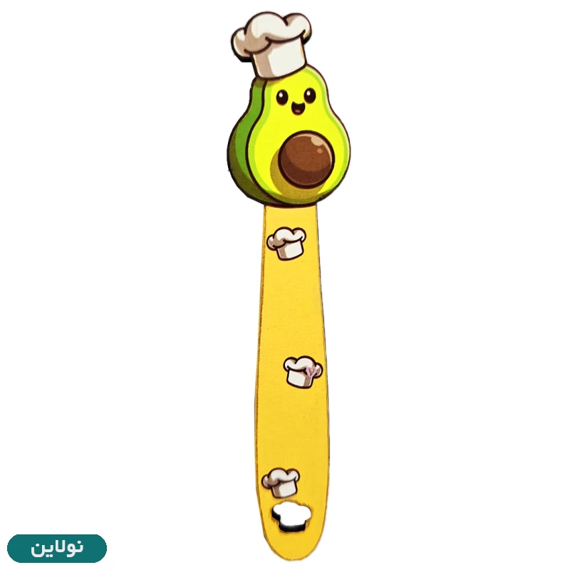 قیمت و خرید بوکمارک چوبی پیتیکو طرح آووکادو آشپز کد 047 | نولاین