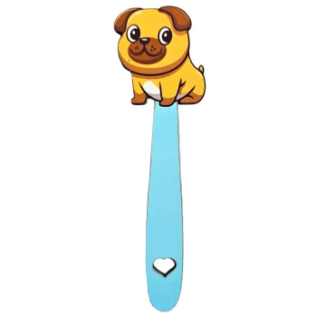 بوکمارک چوبی پیتیکو طرح سگ با ادب کد 057 | نولاین
