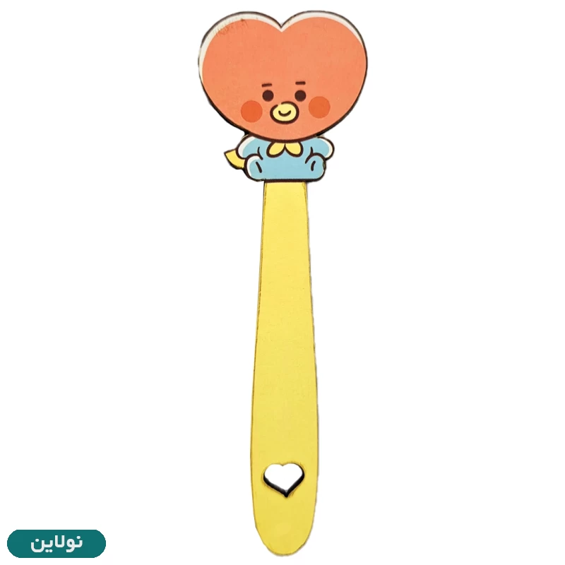 قیمت و خرید بوکمارک چوبی پیتیکو طرح تاتا bts کد 058 | نولاین