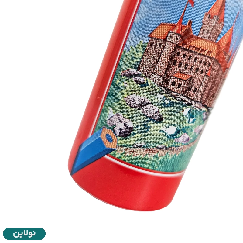 قیمت و خرید مداد رنگی 24 رنگ فابر کاستل مدل کلاسیک قوطی فلزی استوانه ای طرح قلعه | نولاین