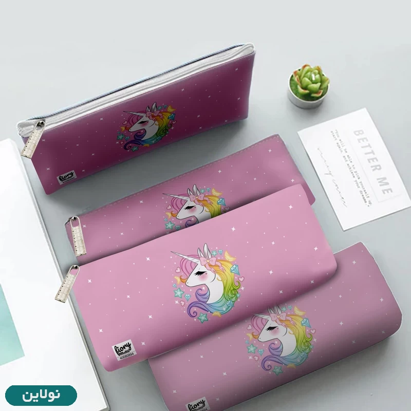 قیمت و خرید جامدادی مستر راد طرح یونیکورن (تک شاخ) صورتی کد 1959 | نولاین