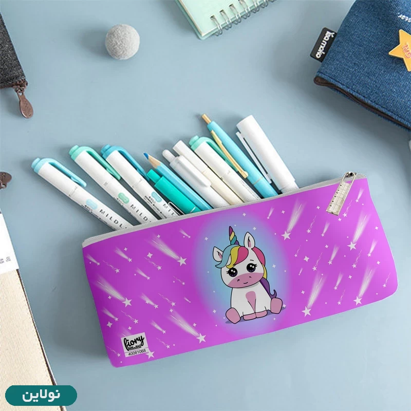 قیمت و خرید جامدادی مستر راد طرح یونیکورن (تک شاخ) صورتی کد 1962 | نولاین