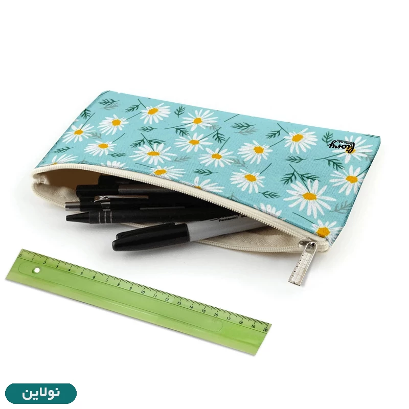 قیمت و خرید جامدادی مستر راد طرح گل بابونه کد 1963 | نولاین