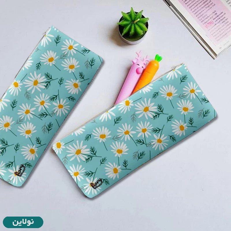 قیمت و خرید جامدادی مستر راد طرح گل بابونه کد 1963 | نولاین