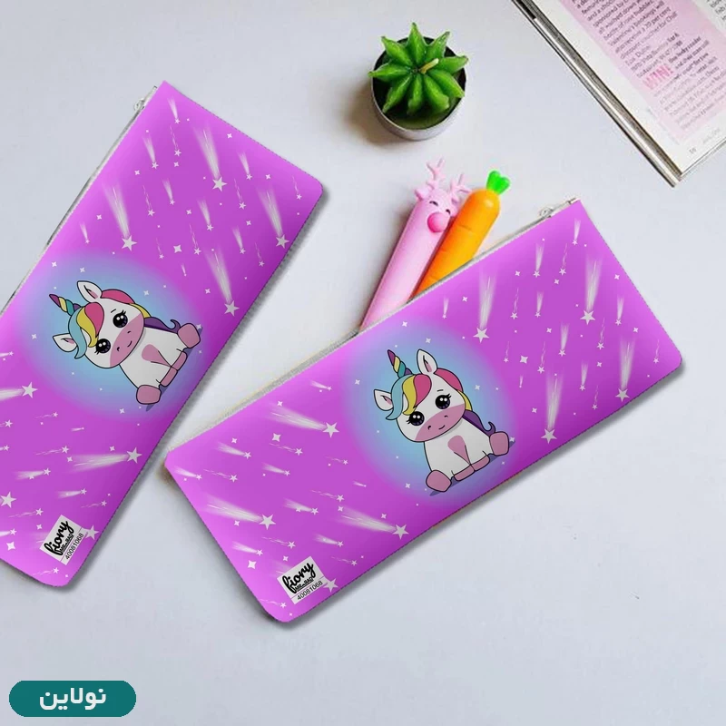 قیمت و خرید جامدادی مستر راد طرح یونیکورن (تک شاخ) صورتی کد 1962 | نولاین