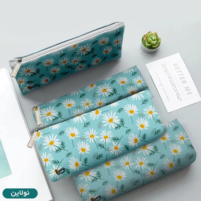 قیمت و خرید جامدادی مستر راد طرح گل بابونه کد 1963 | نولاین