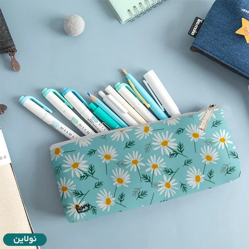 قیمت و خرید جامدادی مستر راد طرح گل بابونه کد 1963 | نولاین