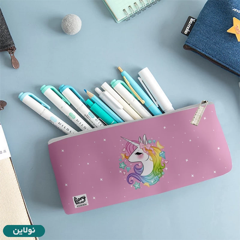 قیمت و خرید جامدادی مستر راد طرح یونیکورن (تک شاخ) صورتی کد 1959 | نولاین