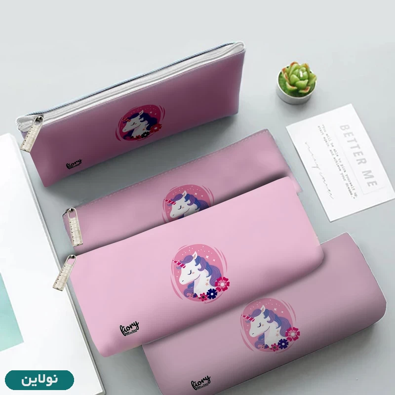 قیمت و خرید جامدادی مستر راد طرح یونیکورن (تک شاخ) صورتی کد 1957 | نولاین