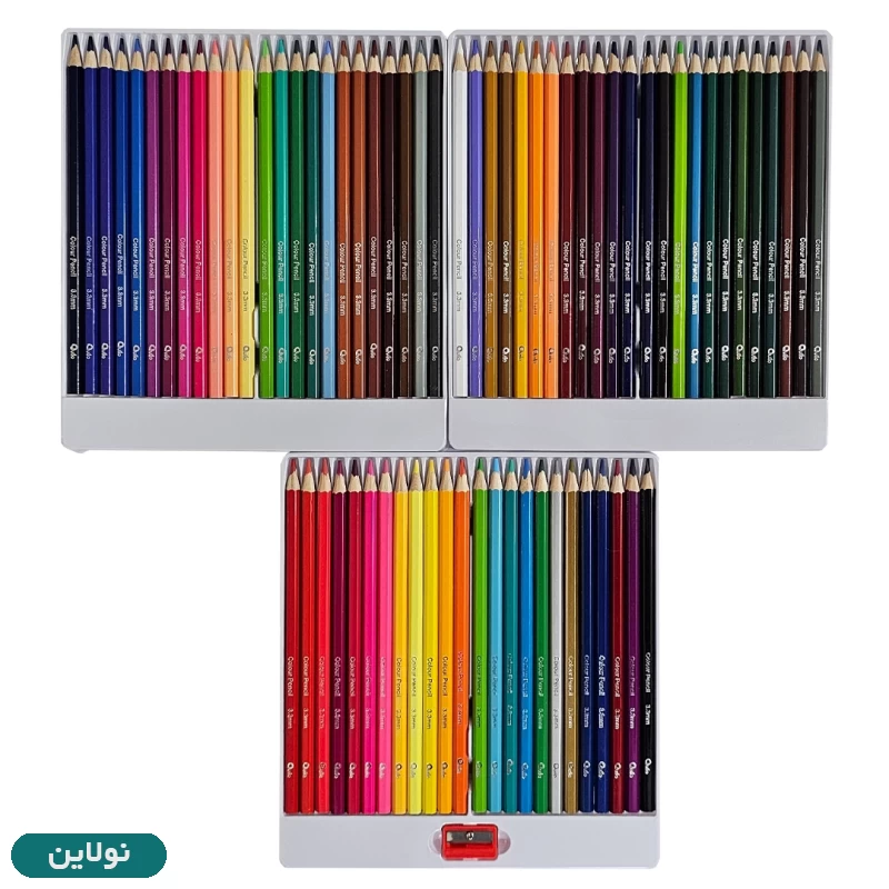 قیمت و خرید مداد رنگی 72 رنگ کویلو جعبه مقوایی به همراه تراش کد 634161 | نولاین