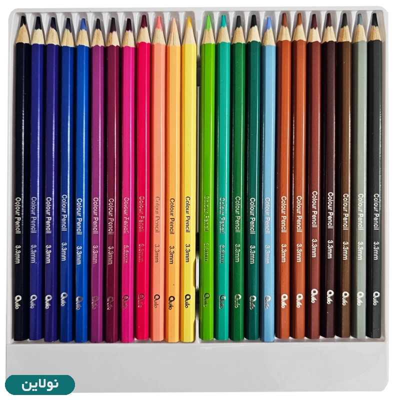 قیمت و خرید مداد رنگی 72 رنگ کویلو جعبه مقوایی به همراه تراش کد 634161 | نولاین