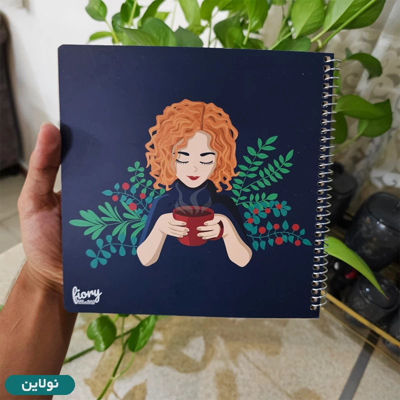 قیمت و خرید دفتر بولت ژورنال نقطه ای طرح آلینا کد 1528 مجموعه 2 عددی | نولاین