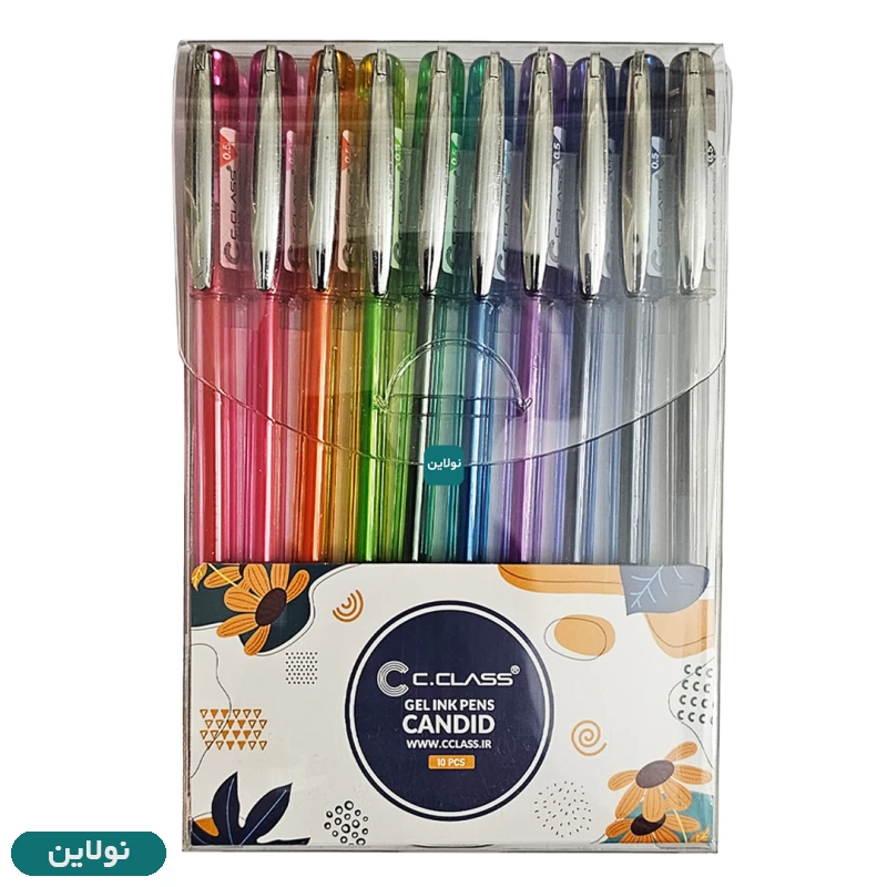 قیمت و خرید روان نویس کاندید candid سی کلاس ضخامت 0.5 میلی متری بسته 10 عددی | نولاین
