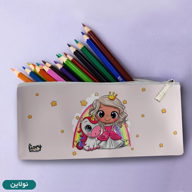 قیمت و خرید جامدادی مستر راد طرح پرنسس و اسب تک شاخ کد 1972 | نولاین