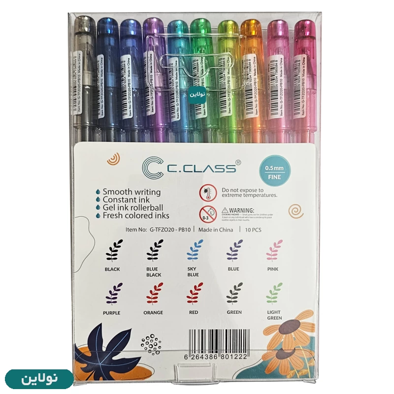 قیمت و خرید روان نویس کاندید candid سی کلاس ضخامت 0.5 میلی متری بسته 10 عددی | نولاین