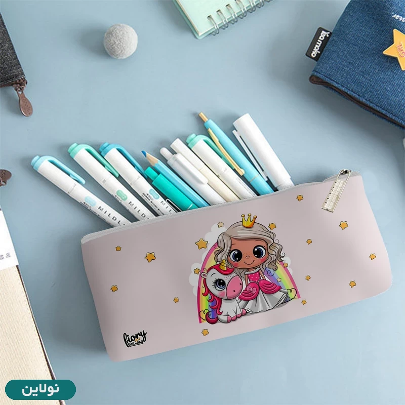 قیمت و خرید جامدادی مستر راد طرح پرنسس و اسب تک شاخ کد 1972 | نولاین