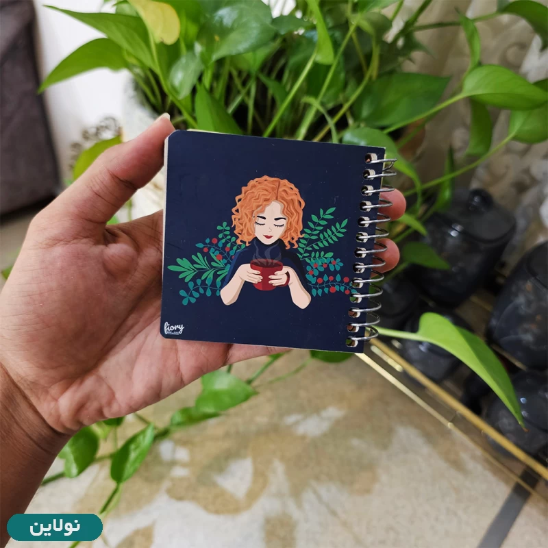 قیمت و خرید دفتر بولت ژورنال نقطه ای طرح آلینا کد 1528 مجموعه 2 عددی | نولاین