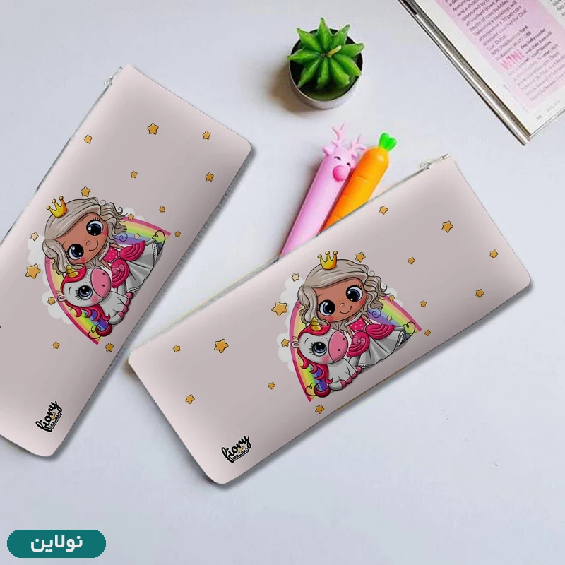 قیمت و خرید جامدادی مستر راد طرح پرنسس و اسب تک شاخ کد 1972 | نولاین