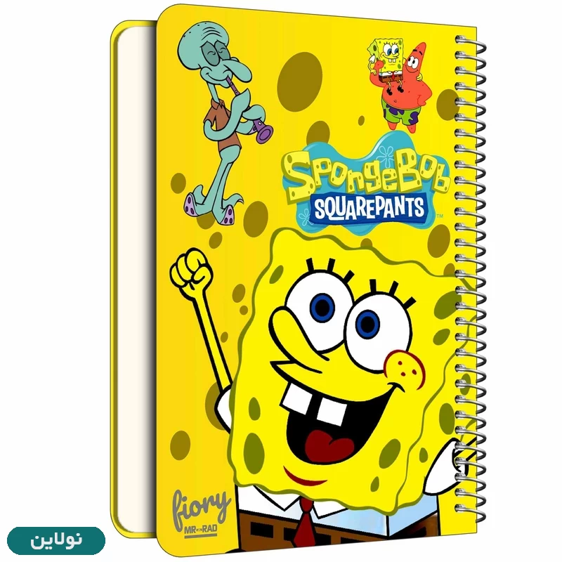 قیمت و خرید دفتر نقاشی مستر راد طرح باب اسفنجی کد 1837 | نولاین